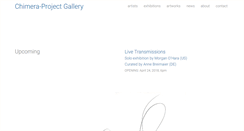 Desktop Screenshot of chimera-project.com
